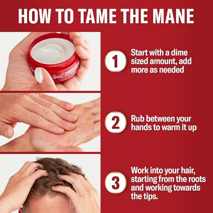 Old Spice No-Poof Paste, Hair Styling Paste for Men, Medium-High Hold, Low Shine, 2.22 Oz - Image 5